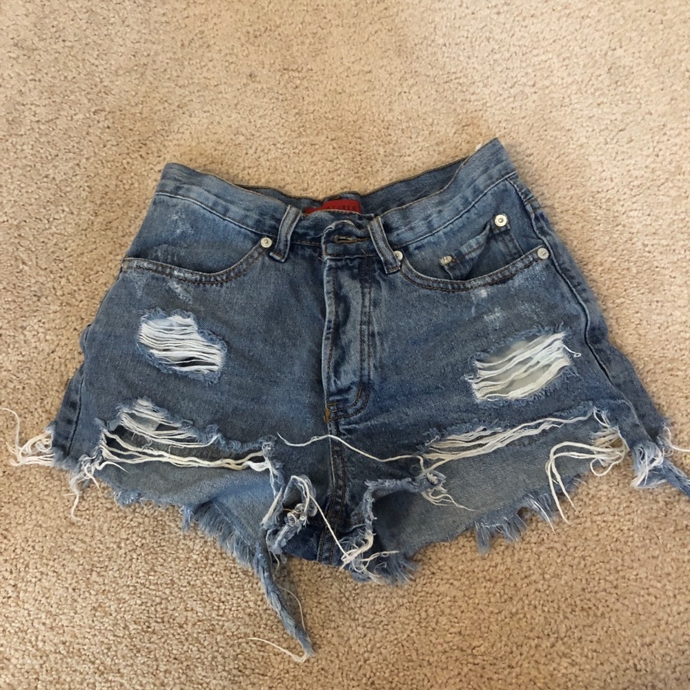 Jean shorts